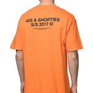 40s & Shorties Orange Tee